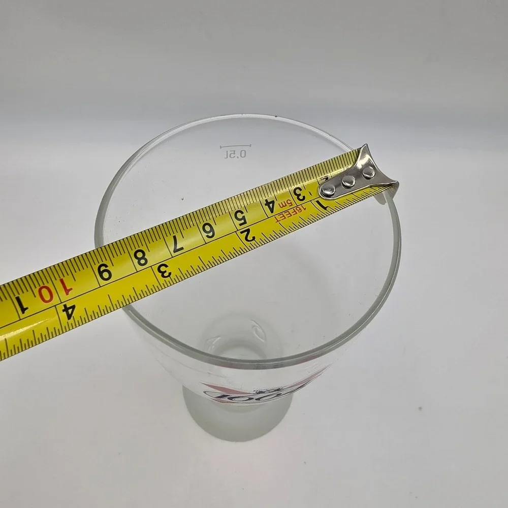 Kronenbourg 1664 Blanc Frosted Beer Glass 0.5L Pilsner Wheat Beer Barware O5‎